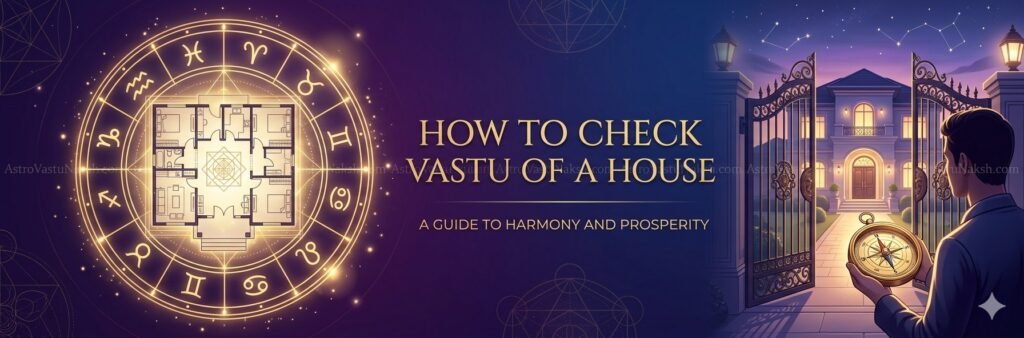 Self checks for house vastu