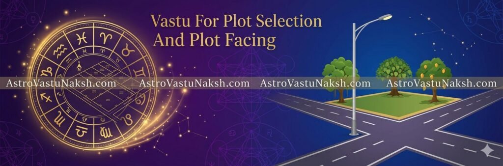 Vastu plot selection, Plot facing