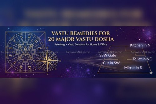 Vastu Major doshas remedies