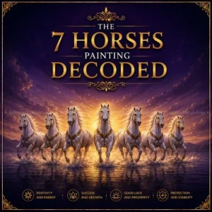 7 horses painting as per vastu
