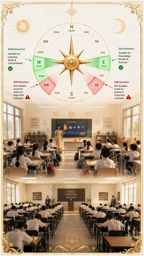 Vastu for classroms in school college university in kolkata India