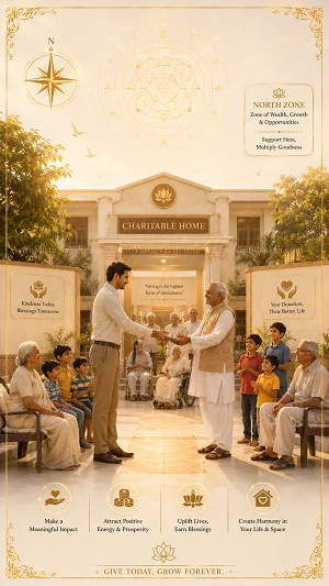 Vastu for donation in charitable homes