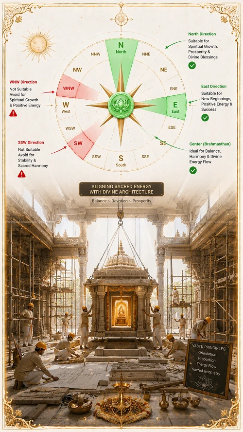 IB Vastu for garbagrih of temple