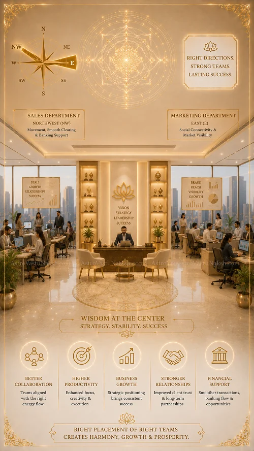 sales & marketing Vastu in E & NW