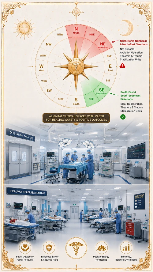 vastu for Operation theater in hospital in kolkata india