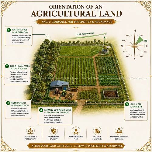vastu for agricultural land India