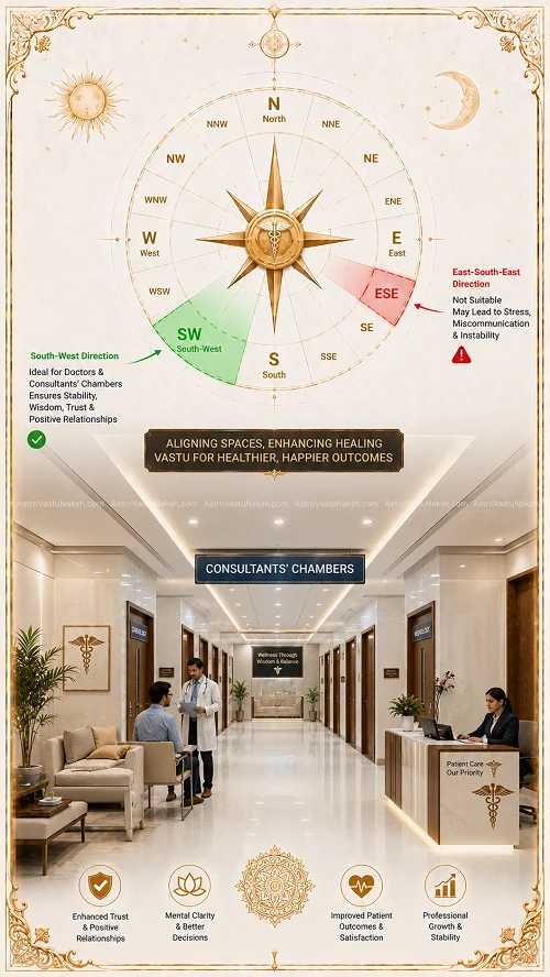 vastu for doctor chamber in clinic in kolkata india