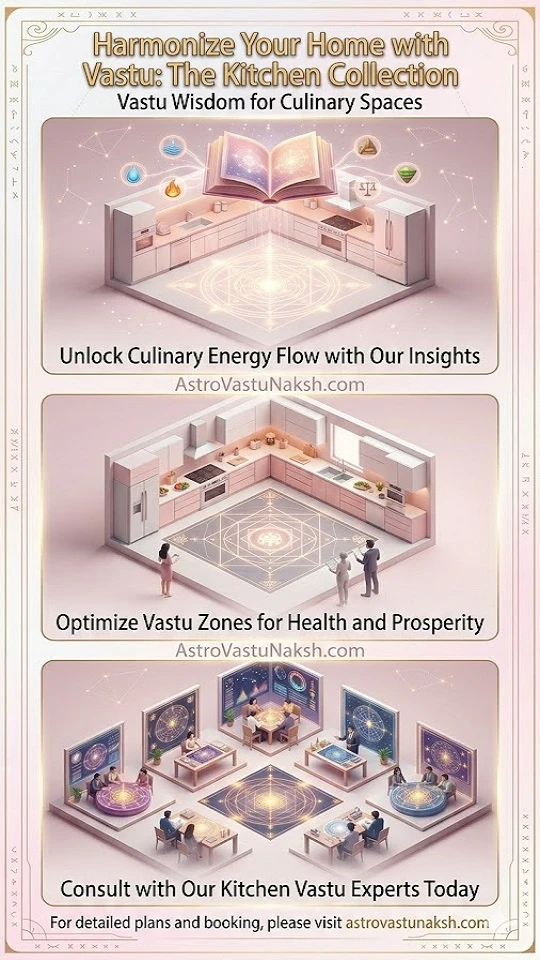 vastu kitchen placement directions