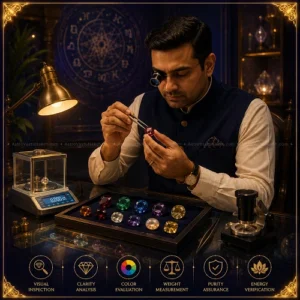 how to perform gemstone purity checks